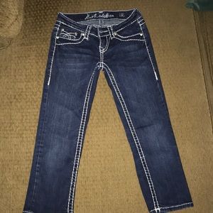 L.A. Idol crop jeans size 0